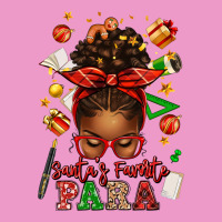 Santa's Favorite Para Afro Messy Bun Urban Hoodie | Teevron