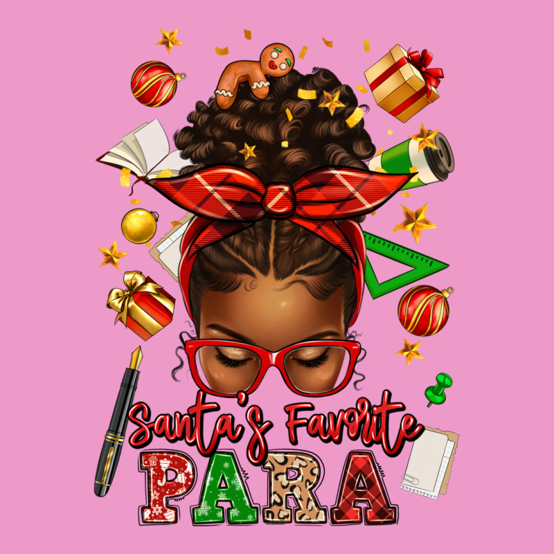Santa's Favorite Para Afro Messy Bun Urban Hoodie by texasbilliewilder | Teevron