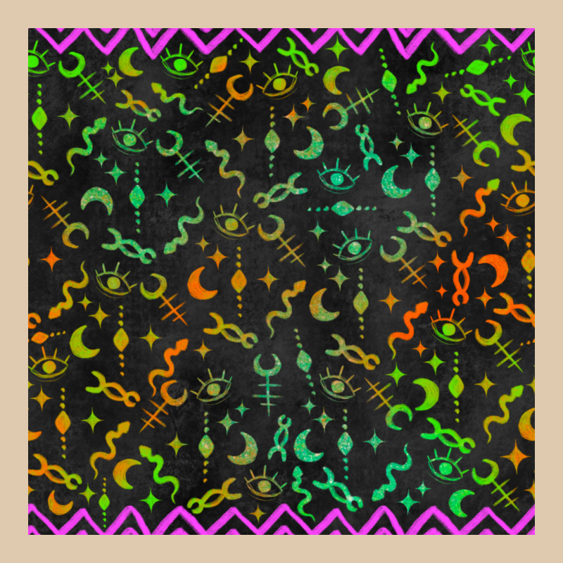 Halloween Witch Symbols Seamless Pattern Classic Tee by BundleAndBundleShop | Teevron