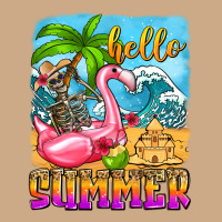Hello Summer Skeleton Vintage Hoodie | Teevron