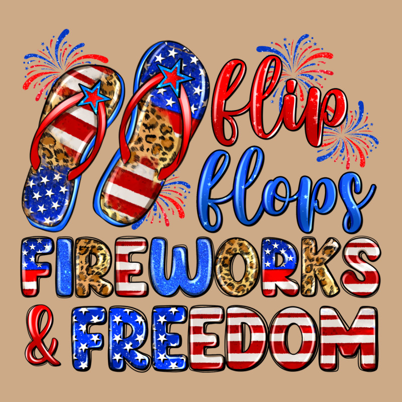 Flip Flops Fireworks And Freedom Vintage Hoodie by Zillion Design Studio | Teevron