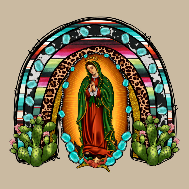 Our Lady Of Guadalupe Rainbow Long Sleeve Tee by JahusDesignShop | Teevron
