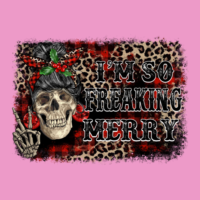 I'm So Freaking Merry Skeleton Messy Bun Urban Hoodie by NancyCooperArtShop | Teevron
