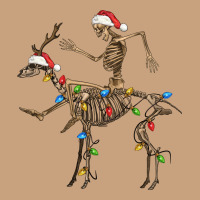 Skeleton Deer Santa Vintage Tee | Teevron