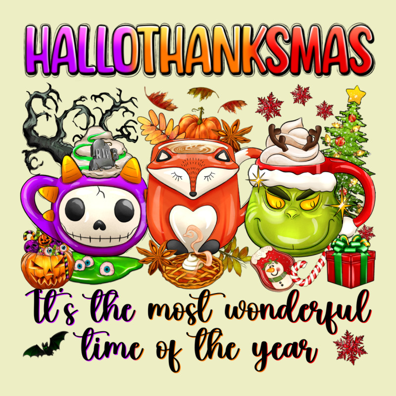 Hallothanksmas Its The Most Wonderful Time Of The Urban Hoodie by texasbilliewilder | Teevron