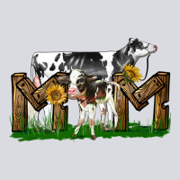 Western Holstein Cow And Baby Cow Mom Zipper Hoodie | Teevron