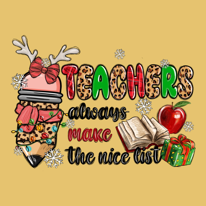 Teachers Always Make The Nice List Premium Sweatshirt by MaliasSmallBusiness | Teevron