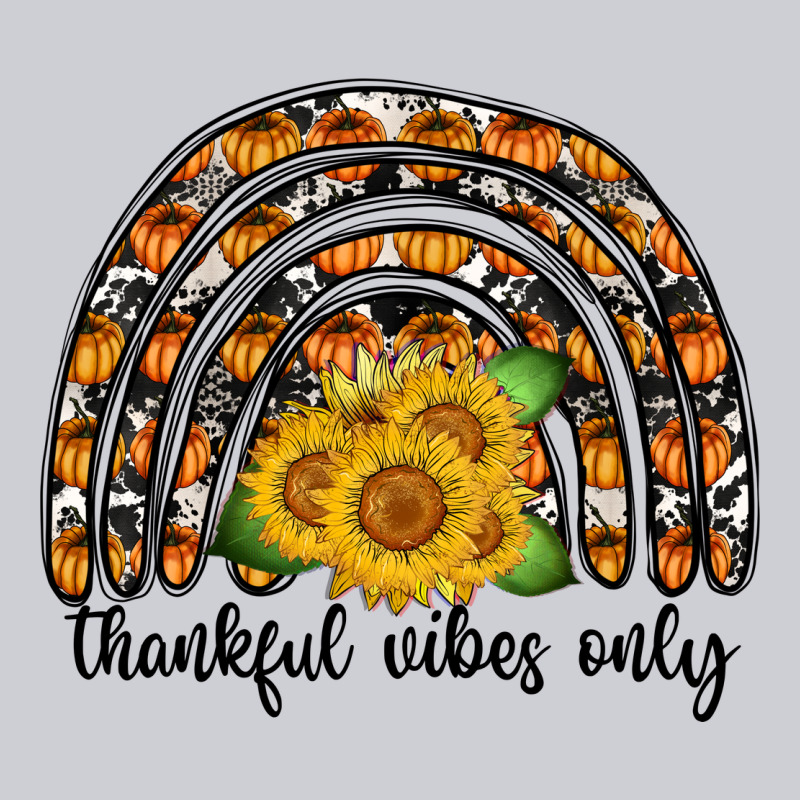 Thankful Vibes Only Heavyweight Sweatshirt by CowhideDigitalArt | Teevron