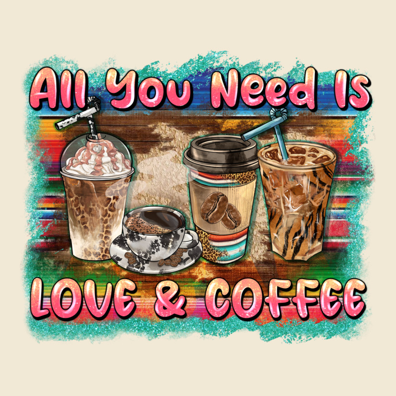 All You Need Is Love & Coffee Premium Tee by BarkalooDesign | Teevron