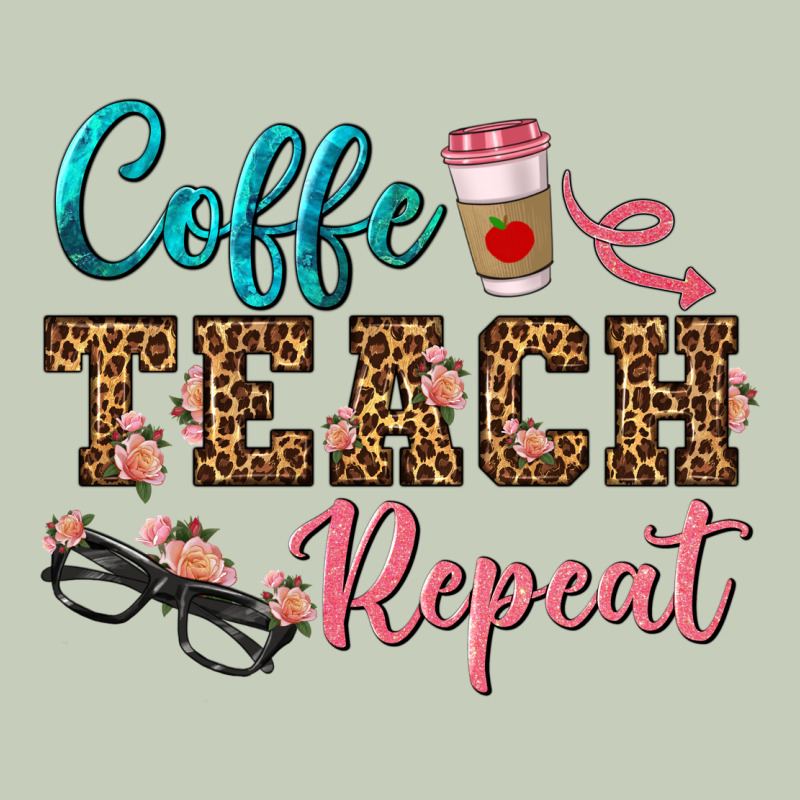 Coffee Teach Repeat Long Sleeve Tee by BundleAndBundleShop | Teevron