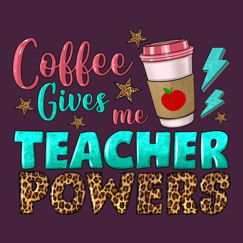 Coffee Gives Me Teacher Powers Long Sleeve Tee by BundleAndBundleShop | Teevron