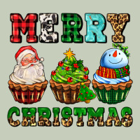 Merry Christmas With Cupcakes Long Sleeve Tee | Teevron