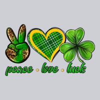 Peace Love Luck St. Patricks Day Nepeace Love Luck Heavyweight Sweatshirt | Teevron