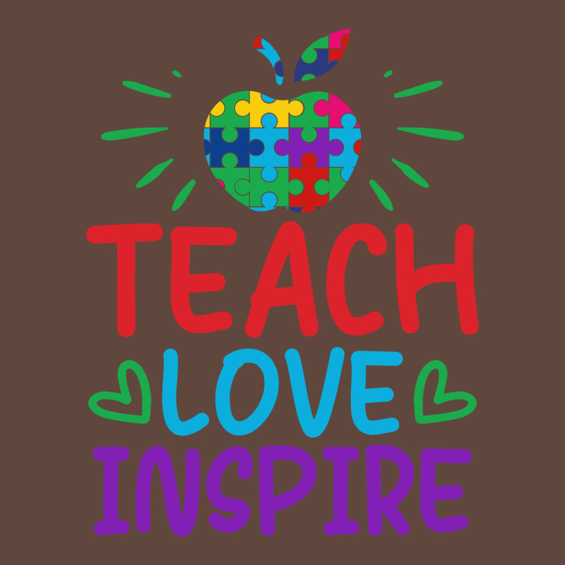 Teach Love Inspire Classic Tee by CowhideDigitalArt | Teevron