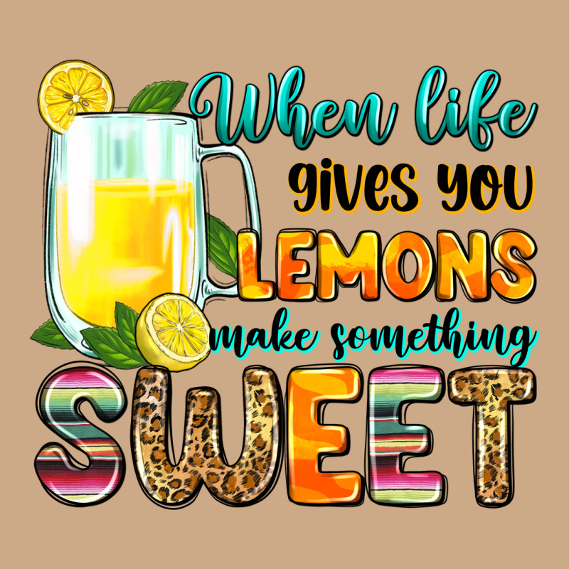 When Life Gives You Lemons Make Someting Sweet Vintage Hoodie by Zillion Design Studio | Teevron