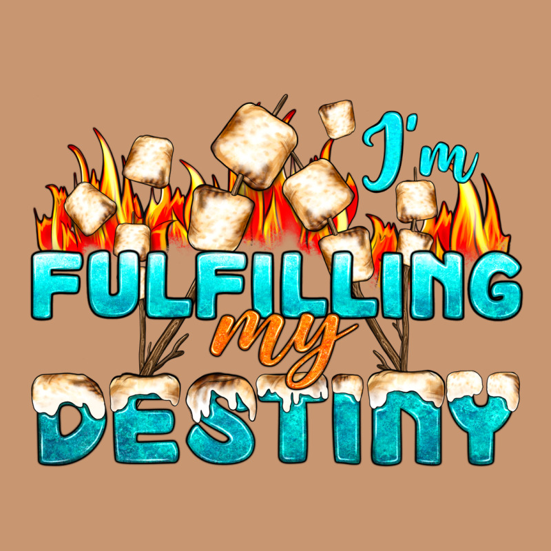 Camp Im Fulfilling My Destiny Heavyweight Hoodie by NancyCooperArtShop | Teevron