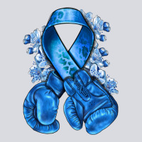 Blueribbon With Boxing Gloves Zipper Hoodie | Teevron