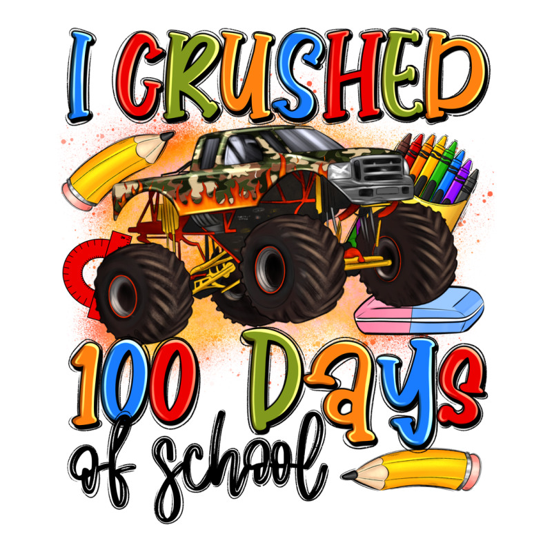 I Crushed 100 Days Of School Premium Hoodie by Artiststas | Teevron