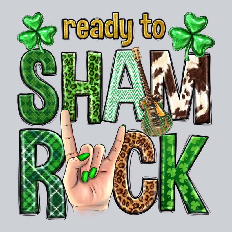 Ready To Shamrock St. Patrick's Day Heavyweight Sweatshirt by Neo Western | Teevron