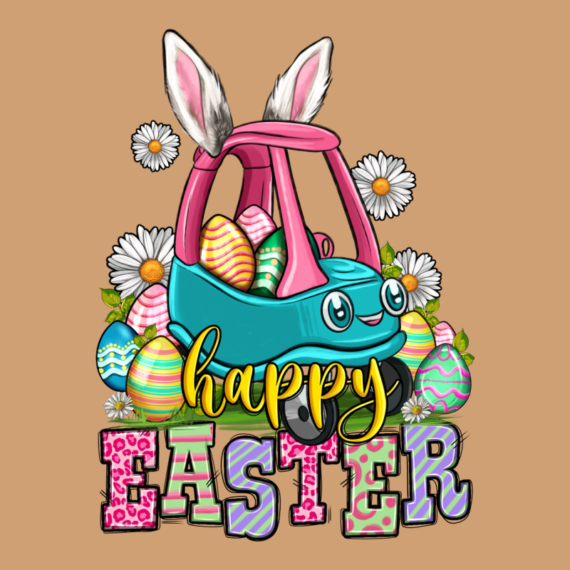 Happy Easter Toddler Car Vintage Tee by OliviaCreatesArt | Teevron