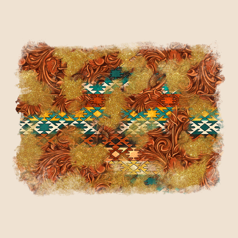 Aztec Background Pattern Western Urban Hoodie by texasbilliewilder | Teevron