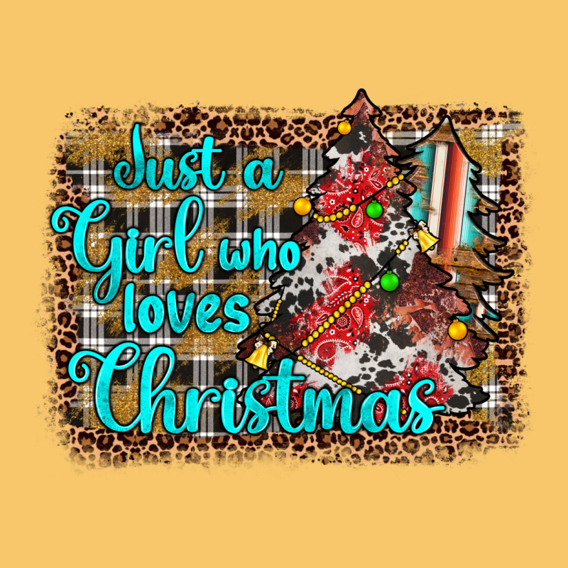 Just A Girl Who Loves Christmas Vintage Hoodie by JahusDesignShop | Teevron