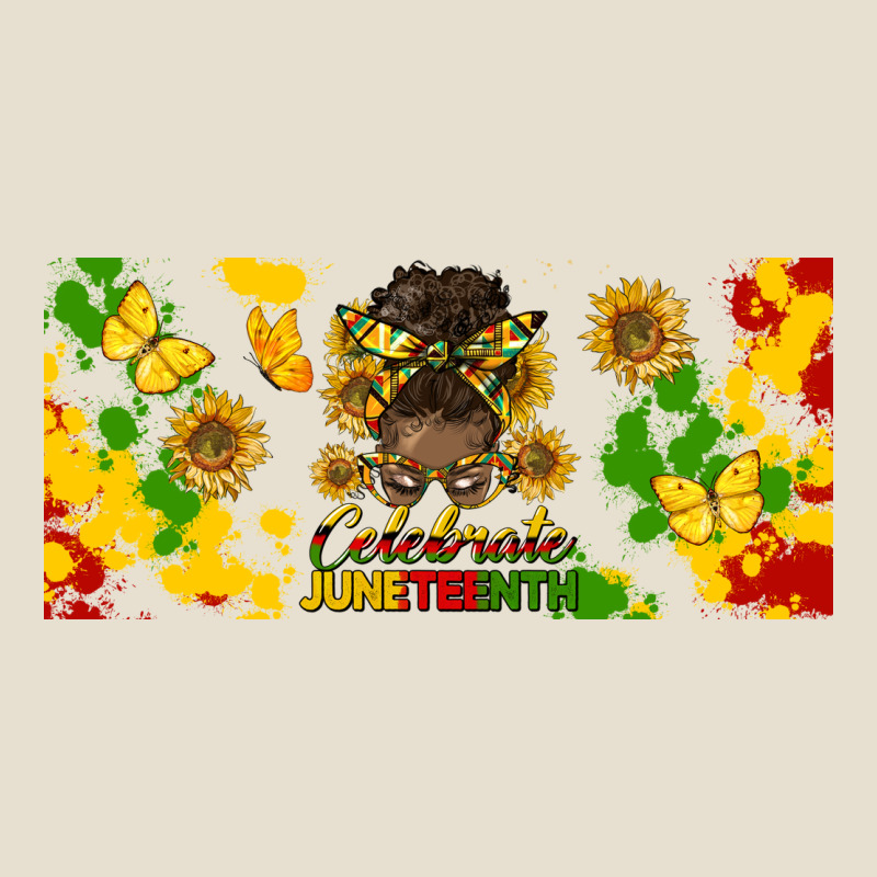 Celebrate Juneteenth Libbey Glass Urban Heavy Tee by HRA Design Shop | Teevron
