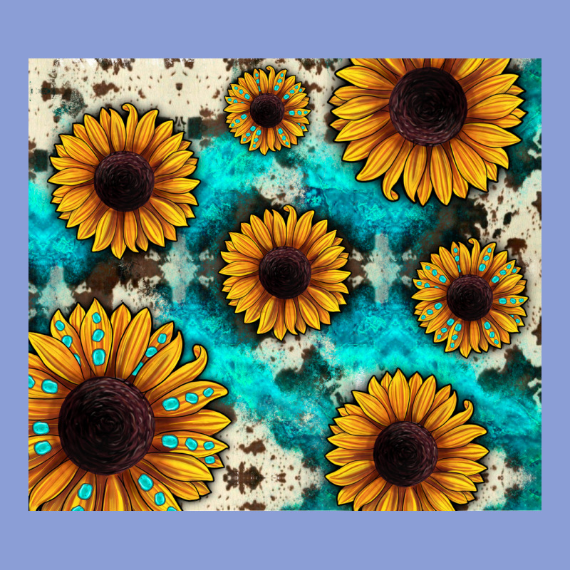 Gemstone Sunflower Long Sleeve Tee by JahusDesignShop | Teevron