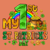 My First St Patricks Day With Coins And Shamrocks Classic Tee | Teevron