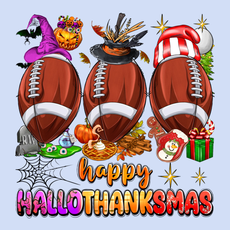 Happy Hallothanksmas Football Urban Hoodie by texasbilliewilder | Teevron