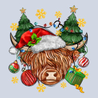 Christmas Highland Cow Premium Sweatshirt | Teevron