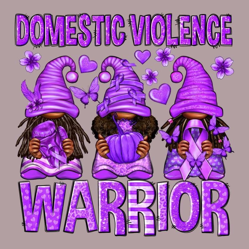 Domestic Violence Warrior Afro Gnomes Vintage Hoodie by texasbilliewilder | Teevron