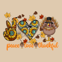 Peace Love Thankful Heavyweight Sweatshirt | Teevron