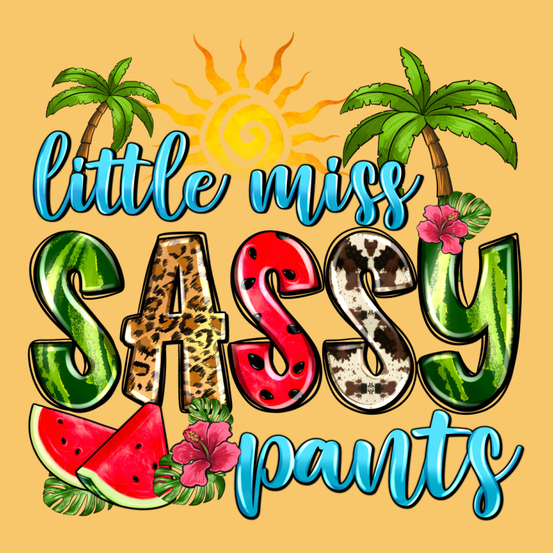 Little Miss Sassy Pants Vintage Hoodie by Zillion Design Studio | Teevron