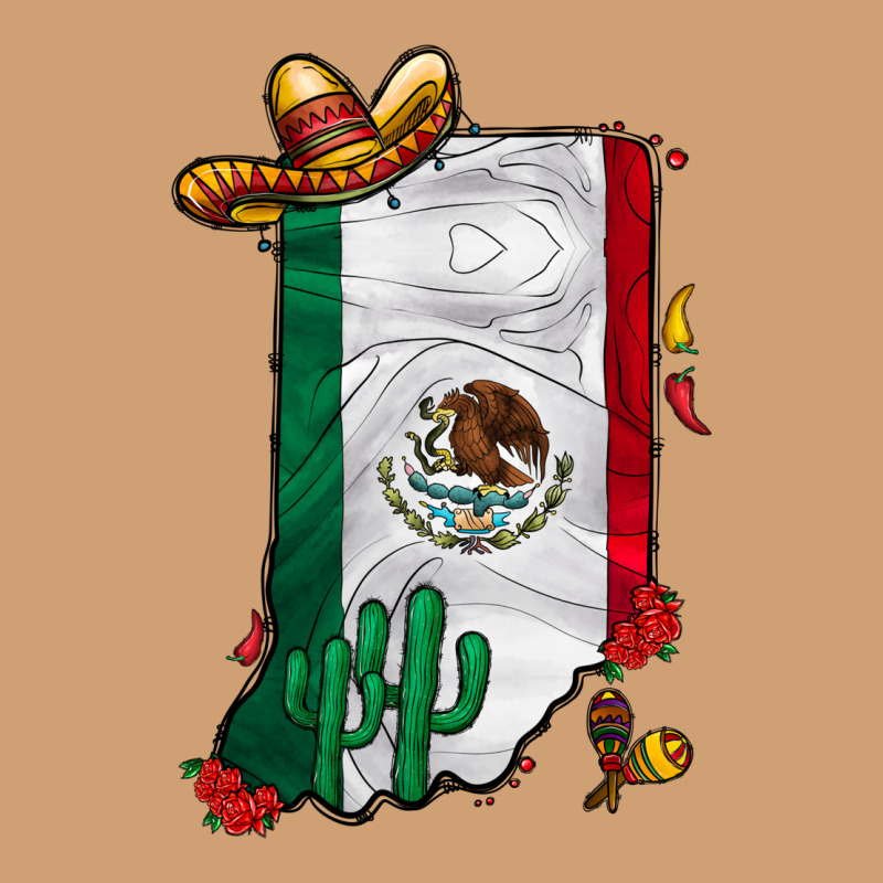 Mexican Indiana Vintage Tee by CowhideDigitalArt | Teevron