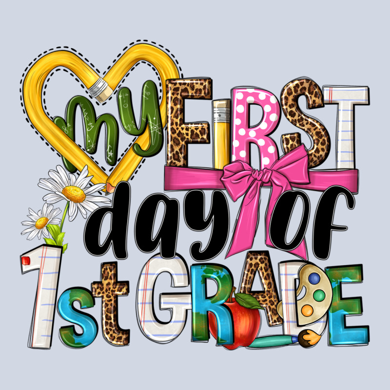My First Day Of 1st Grade Premium Sweatshirt by NancyCooperArtShop | Teevron