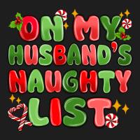 On My Husband's Naughty List Heavyweight Hoodie | Teevron