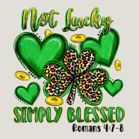 Not Lucky Simply Blessed Heavy Core Tee | Teevron