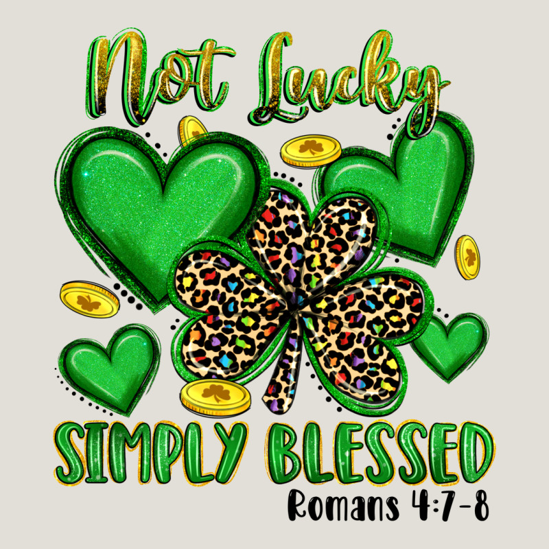 Not Lucky Simply Blessed Heavy Core Tee by Artiststas | Teevron