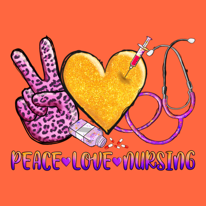 Peace Love Nursing Premium Hoodie by AdoDesignShop | Teevron