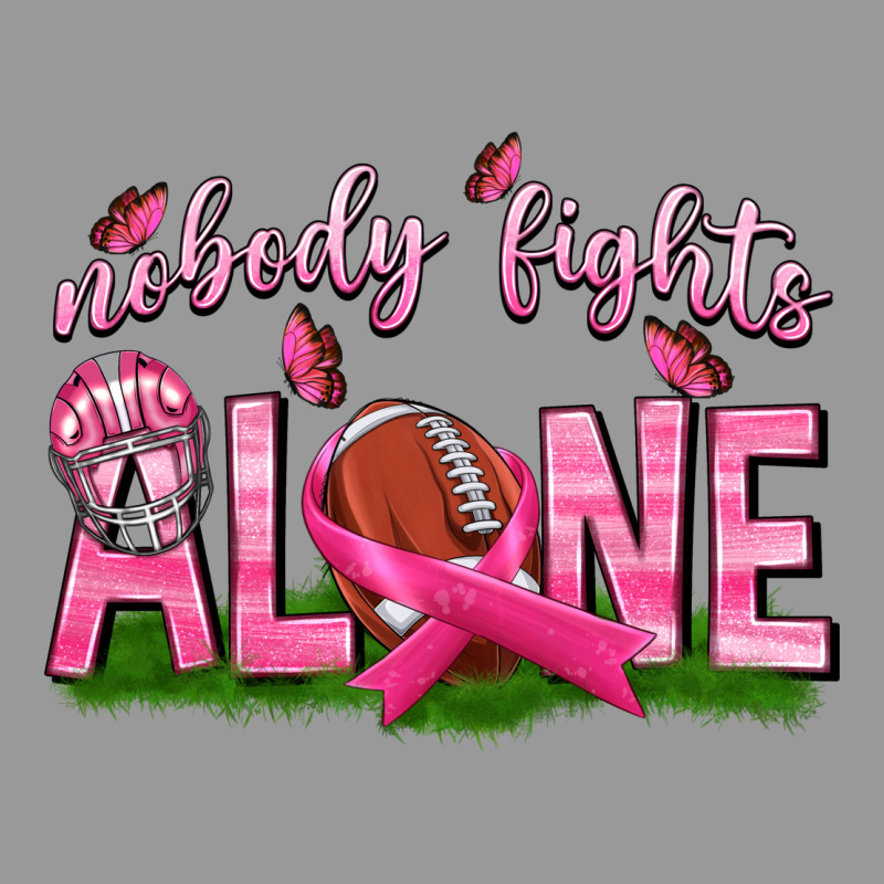 Football Nobody Fights Alone Vintage Hoodie by texasbilliewilder | Teevron