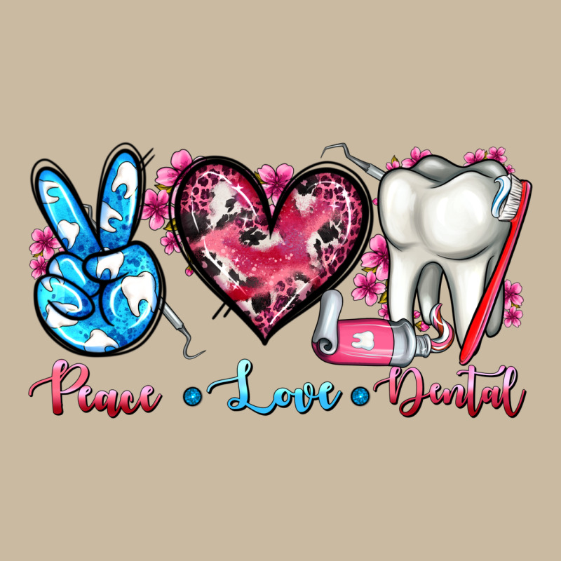 Peace Love Dental Long Sleeve Tee by AdoDesignShop | Teevron