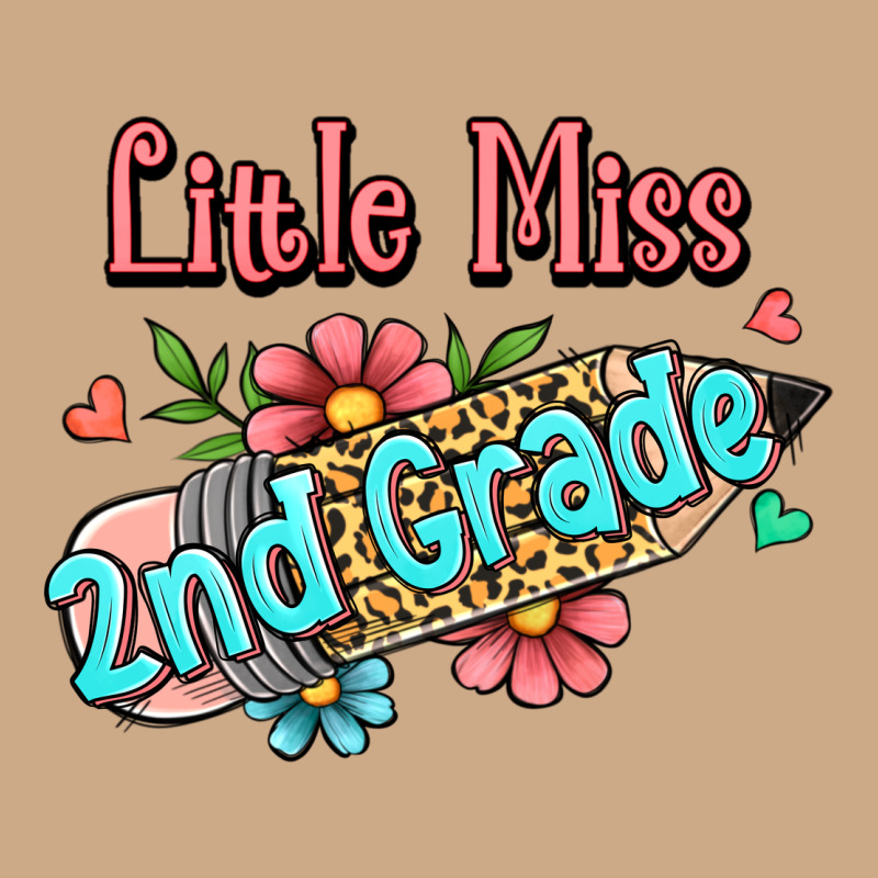 Little Miss Second Grade Vintage Hoodie by RanaPortraitStore | Teevron