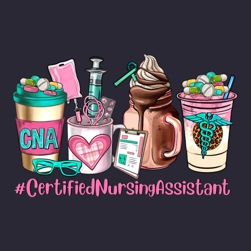 Cerified Nursing Assistant Coffee Cup Vintage Tee by AdoDesignShop | Teevron