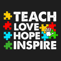 Teach Love Hope Inspire Classic Tee | Teevron