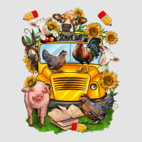 Farm Animals With School Bus Premium Sweatshirt | Teevron