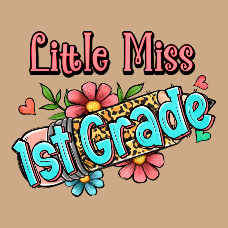Little Miss First Grade Vintage Hoodie by RanaPortraitStore | Teevron