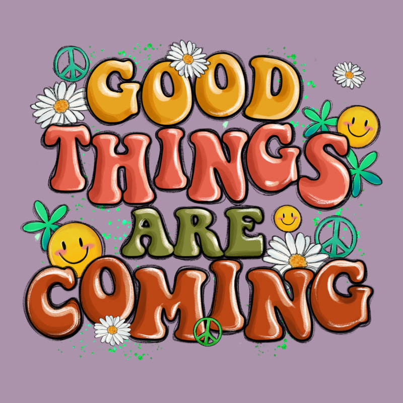 Good Things Are Coming Heavyweight Hoodie by MaliasSmallBusiness | Teevron