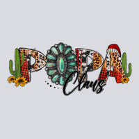 Western Christmas Papa Claus Sunflowers And Cactus Zipper Hoodie | Teevron