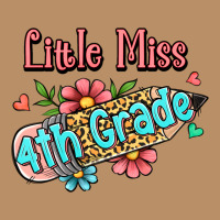Little Miss Fourth Grade Vintage Hoodie | Teevron